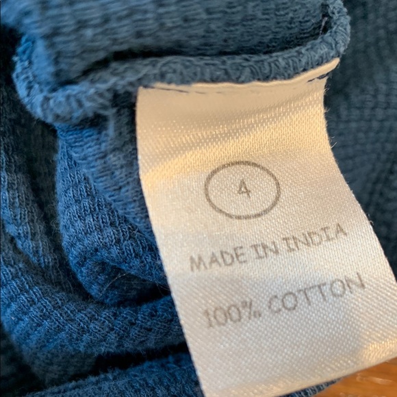 Three & Out Kids Long Sleeve Graphic Tees - Blue, Green, Gray 4t Denny’s Bundle - Picture 11 of 12